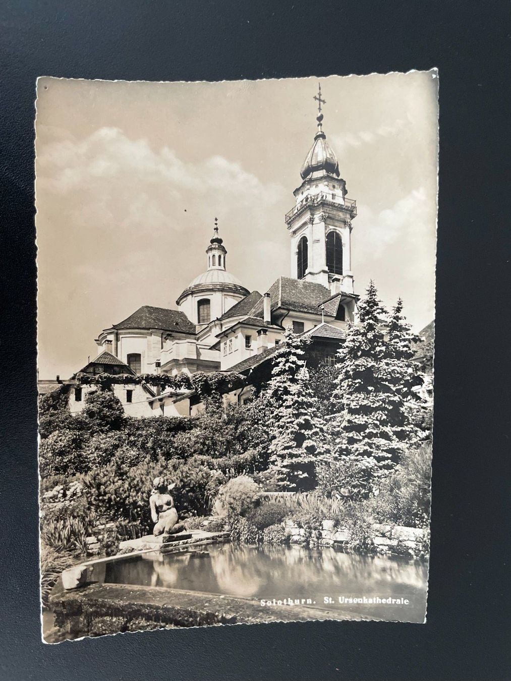 Ansichtskarten: AK SO Solothurn, St. Ursenkathedrale – Gebraucht aus Thal von Danny82