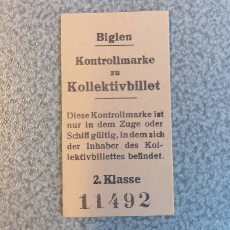 Biglietti: Edmondson Billet – Usato da Zürich venduto da Holzwurmk