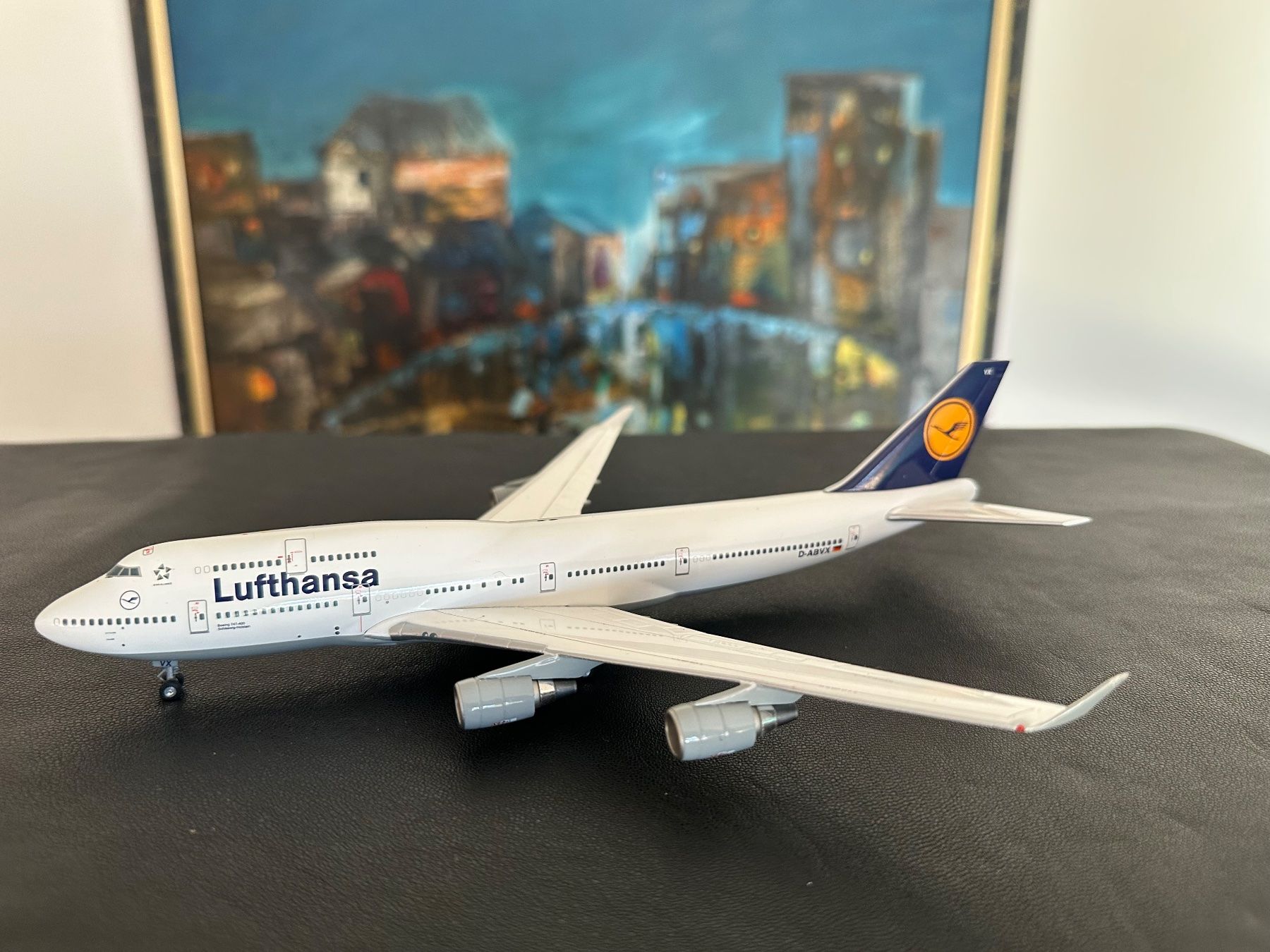 Herpa Kit di modellismo & Modellini statici: Boeing 747-400 Lufthansa, D-ABVX, 1:300, Edition Limitée – Nuovo e nell'imballaggio originale da Crans-Montana venduto da pil_dg6k
