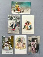 Alte Postkarten zu Weihnachten oder Neu Jahr
