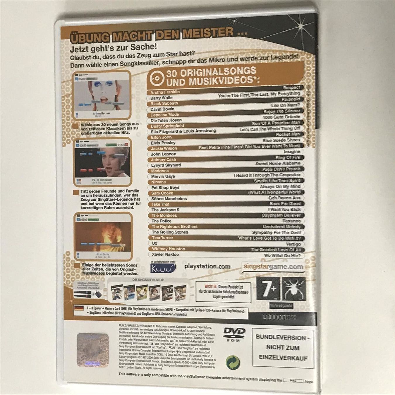 Spiele: Singstar - Legends PS2 – Gebraucht aus Mollis von GamingCorner 2