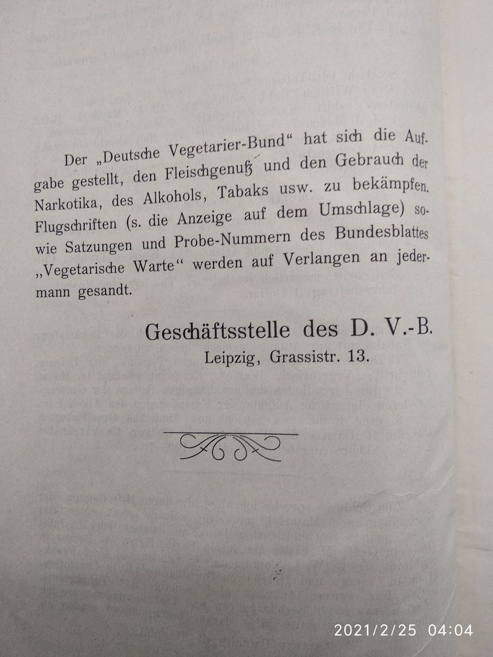 Cartoline postali: DER TABAK - 1905 – Usato da Goldach venduto da Gaip 3