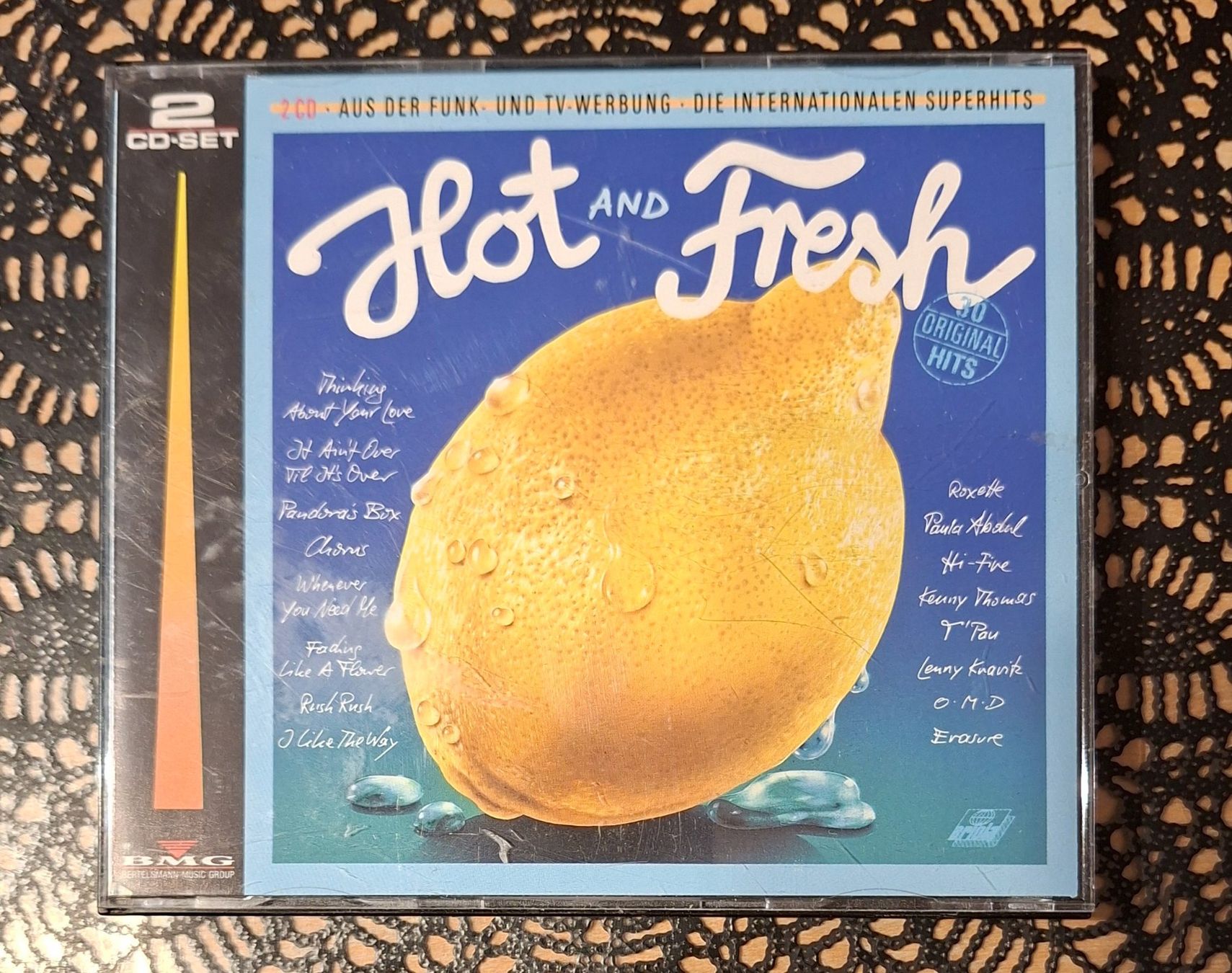 CD: Hot And Fresh Vol.6, DE 2CD Hit Compilation Sampler 1991 – Usato da Schönenberg TG venduto da Gregolino76