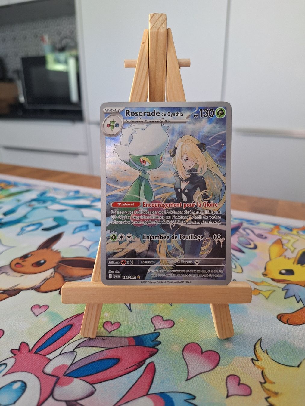 Pokémon Sammelbilder & Trading cards: Roserade de Cynthia 184 dri fr – Neu (gemäss Beschreibung) aus Pully von oli_97dt