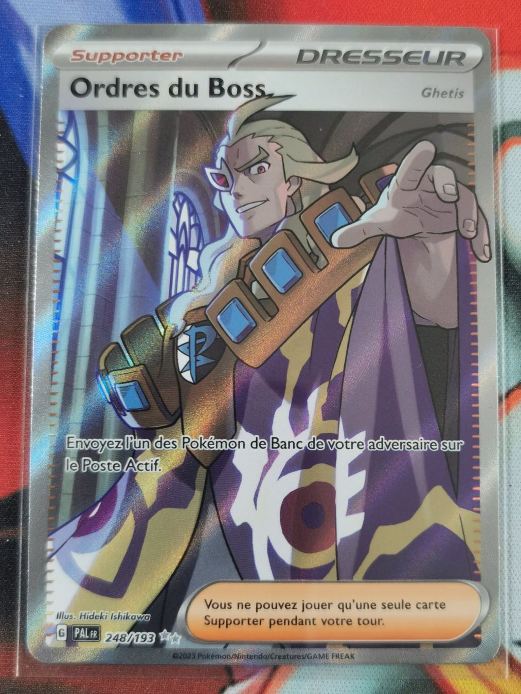 Pokémon Carte collezionabili: Pokémon Boss's Orders 248/193 Paldea Evolved FR – Usato da Cousset venduto da VstarCards