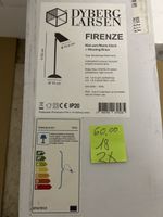 DYBERG LARSEN FIRENZE Tischlampe Matt schwarz/Messing