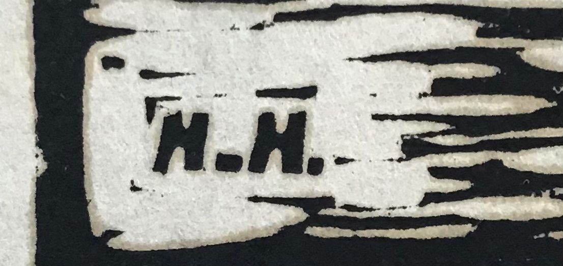 Xilografie: Heinrich HERZIG HOLZSCHNITT SIGNIERT – Usato da Gersau venduto da grafik-kunst 1