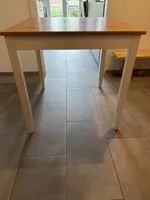 Esstisch IKEA Lerhamn Kiefer weiss gebrauchter Zustand