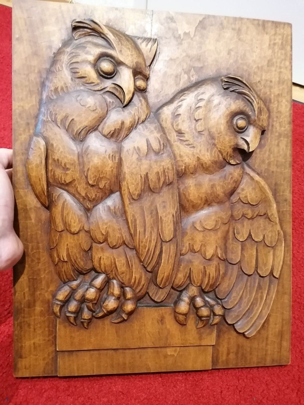 Articoli in legno: Holz Bild von O.Hurter CH 1925 – Usato da Muri AG venduto da goodmood17 4