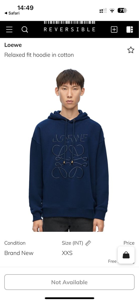 Loewe Pulls & Sweat-shirts: Loewe, hoodie, size xs, – Neuf (Voir description) à Küssnacht am Rigi par hor_dpb7 1