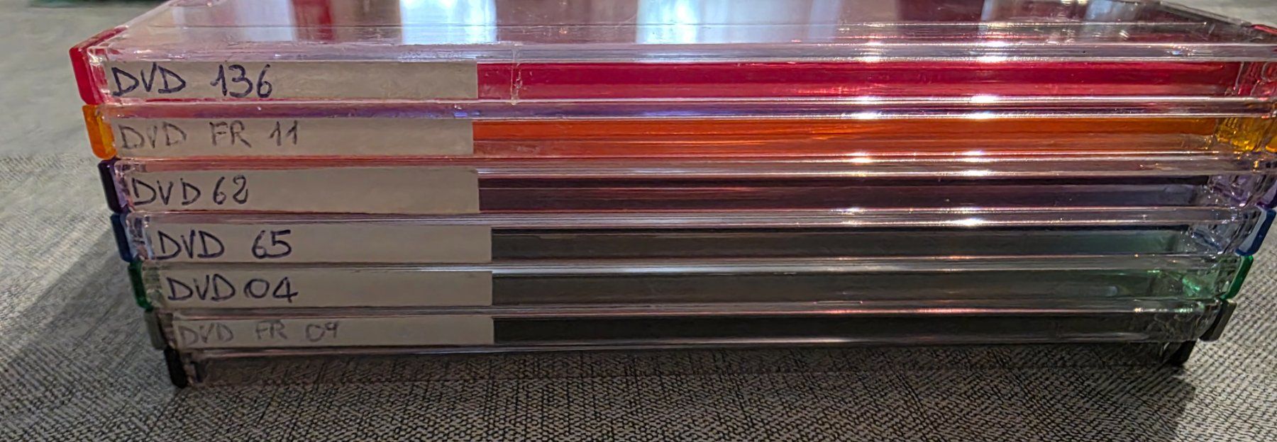 Alle DVDs: 180 CD/DVD-Hülle / Etuis – Gebraucht aus Coldrerio von dgv 1