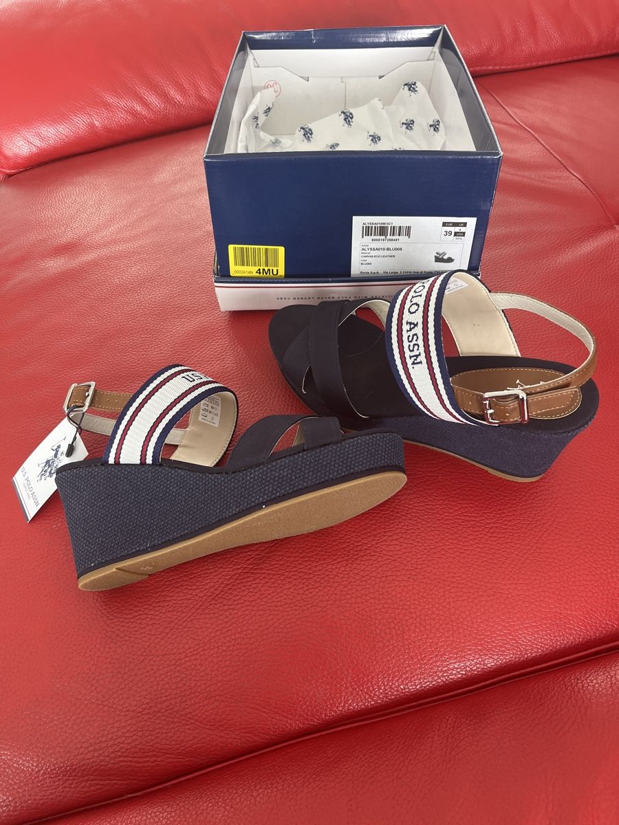 US Polo Scarpe da donna: Sandales compensées U.S.Polo Assn. - Taille 39 neuve – Nuovo (secondo la descrizione) da St-Sulpice VD venduto da Twin5 1