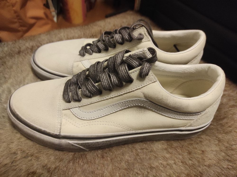 Vans Scarpe da uomo: Neue Vans Old Skool, Gr. 40, Used Effekt – Nuovo (secondo la descrizione) da Baden venduto da zuppel 1