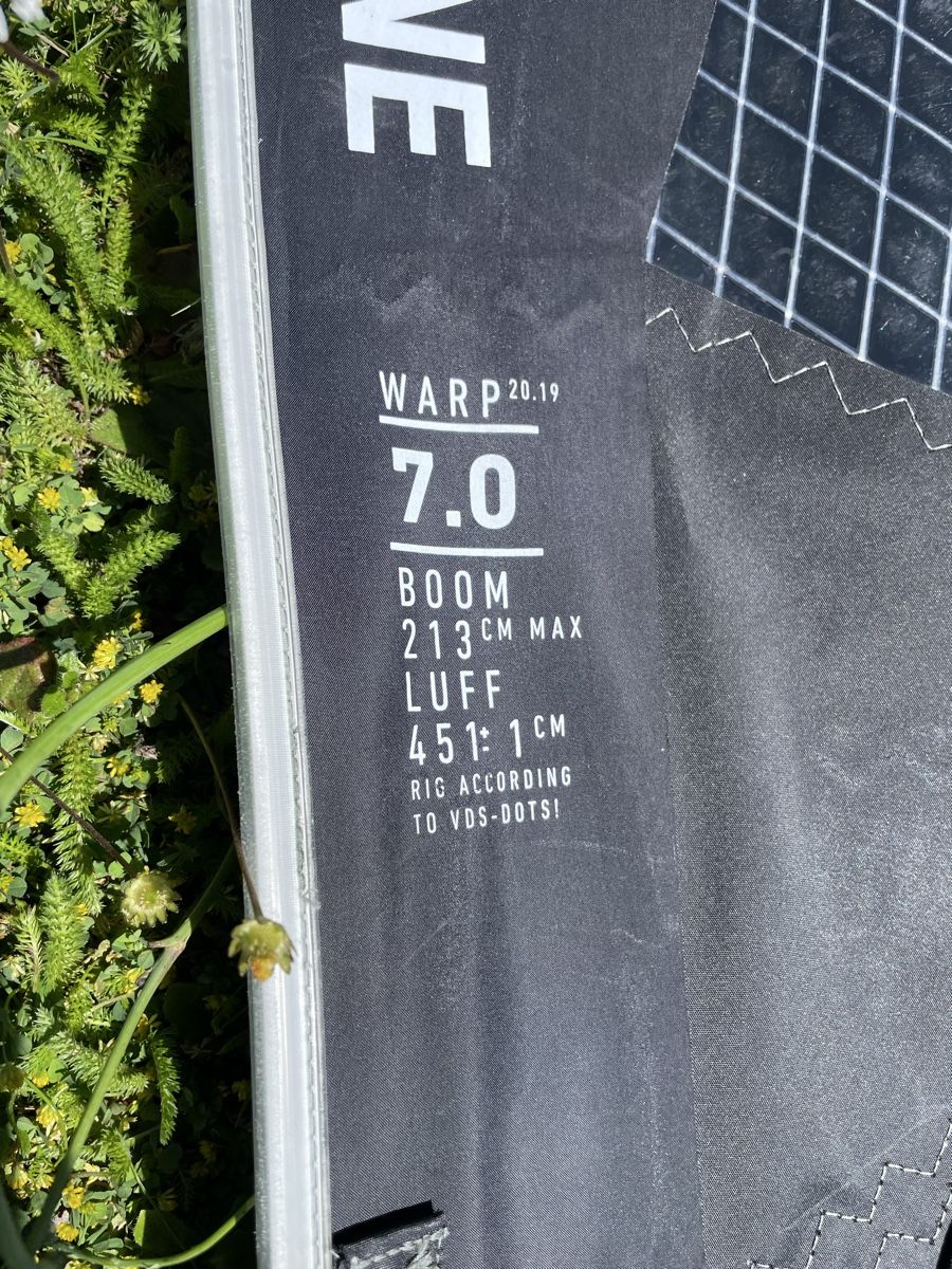 Duotone Surf: Duotone Warp 7.0 inkl. Mast 430cm – Usato da Murten venduto da kel_6w8s 1