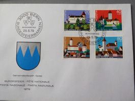 1979, FDC, Pro Patria, Serie