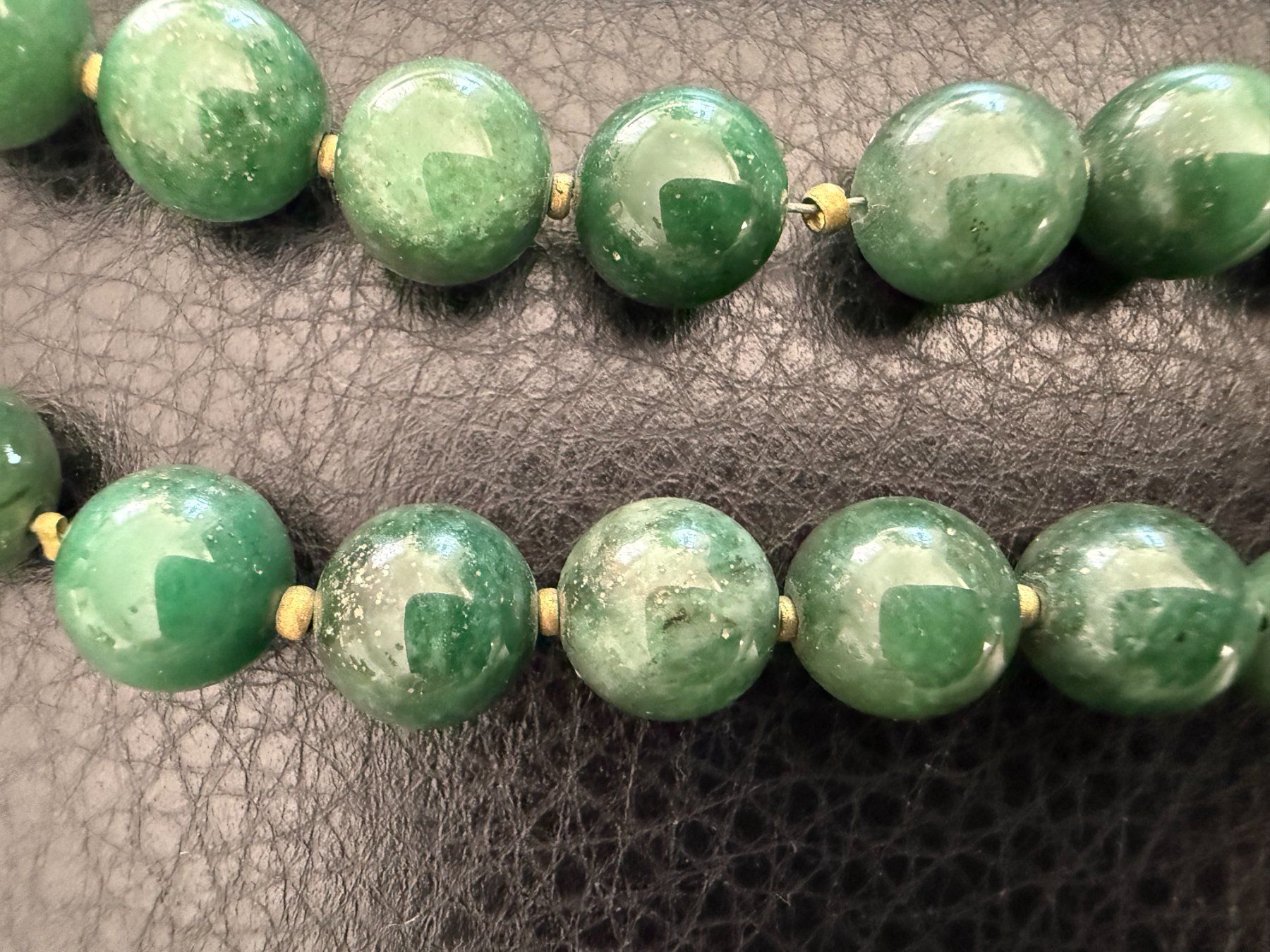 Catenine: Halskette  Malachit  Schmuck  Kette  Collier – Usato da Subingen venduto da ArtBead 1