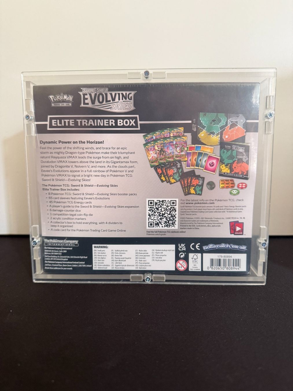 Pokémon Carte collezionabili: Evolving Skies Elite Trainer Box [LUJF] EN – Nuovo e nell'imballaggio originale da Zürich venduto da ItemCH 1