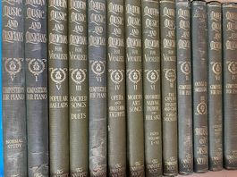 Collection de livres partitions classique