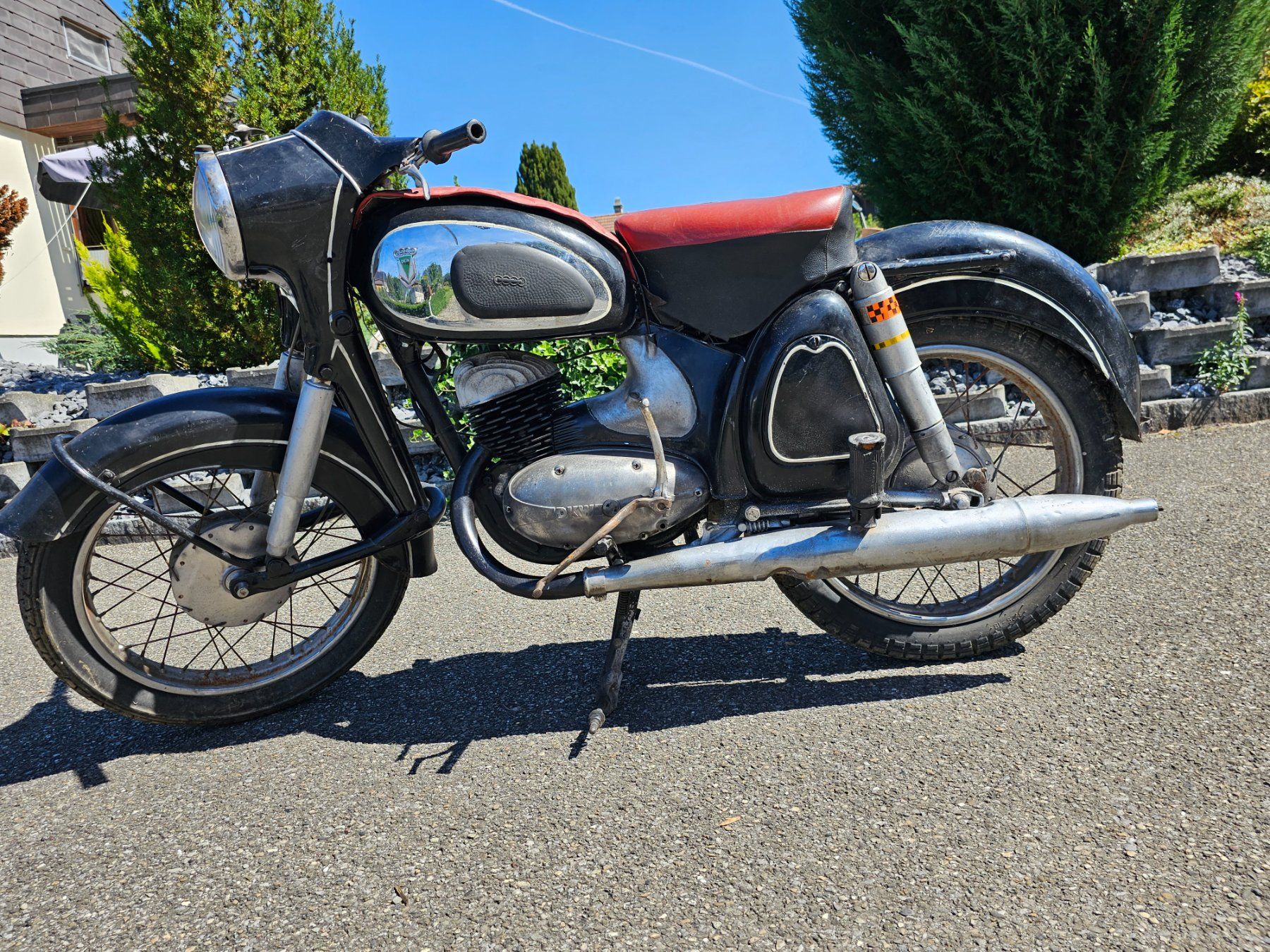 Strada: Dkw 175 S Bj1956 Scheunenfund – Usato da Wynau venduto da Bastel87