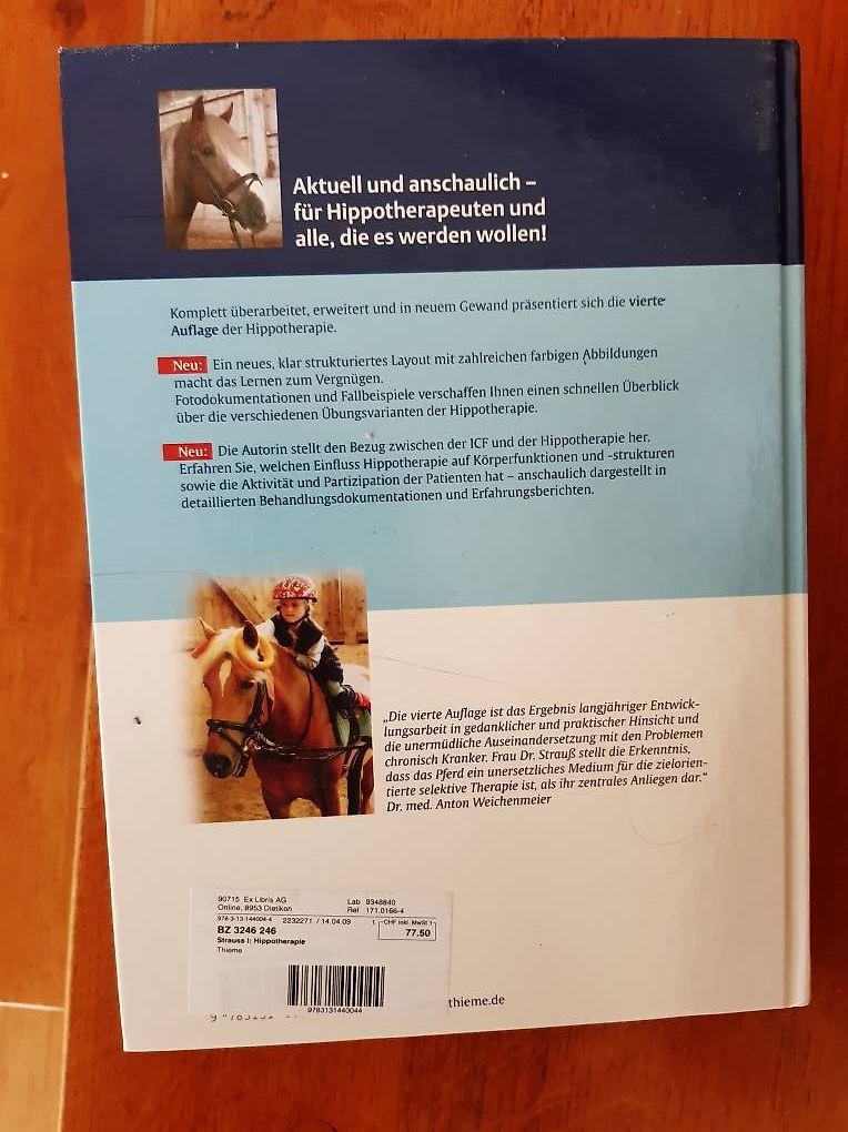 Bücher: Hippotherapie – Gebraucht aus Nebikon von Haidihooo 1