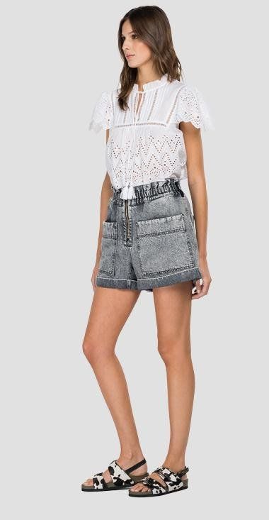 Replay Pantaloni: Replay Denim-Shorts Gr.26 – Usato da Dietikon venduto da Ur-ga64