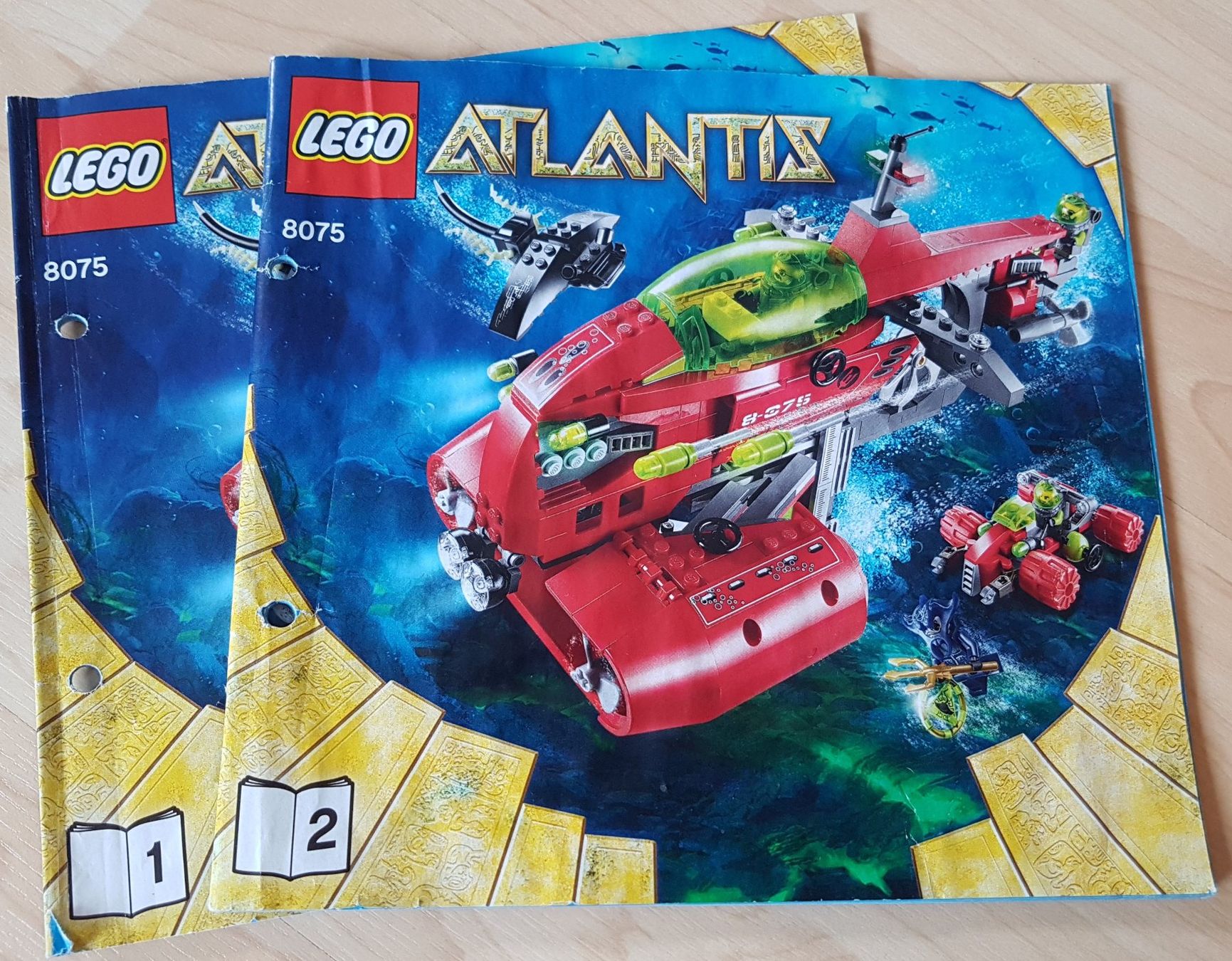 Technics Kit di costruzioni: LEGO ATLANTIS - Neptune Carrier - 8075 – Usato da Jona venduto da Zauberstatt