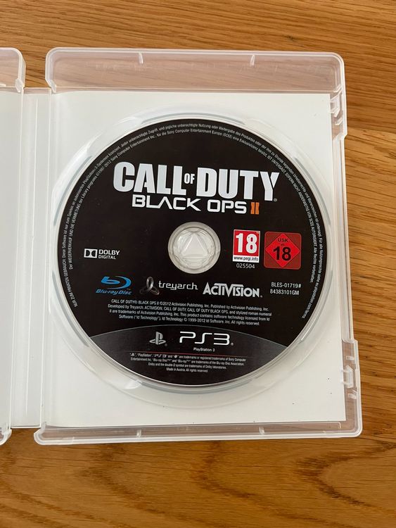 CALL OF DUTY (BLACK OPS II) PS3 Game Kaufen auf Ricardo