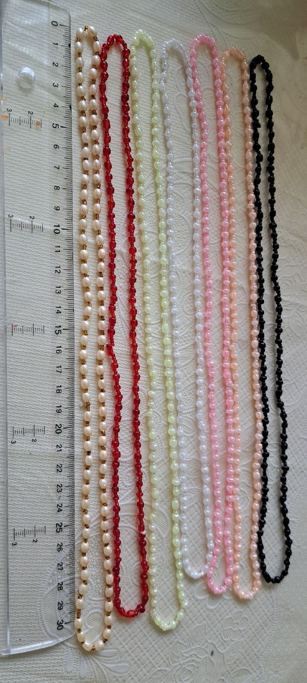 Catenine: Summer Style! 7x Bead Necklaces Bundle - Pink, White & More – Nuovo (secondo la descrizione) da Bern venduto da mahilini 3