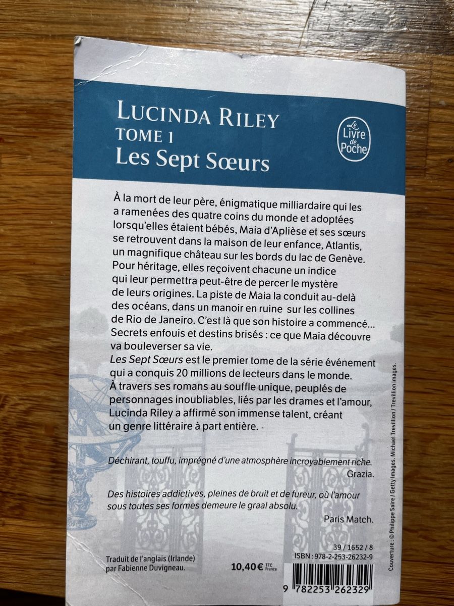 Libri: Les 7 soeurs - Tome 1 – Usato da Zürich venduto da lay_zy9m 1