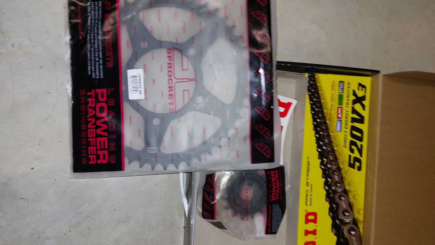 Alle Motorradersatzteile: Kettenkit neu – Neu und originalverpackt aus Flaach von Bubble4 1