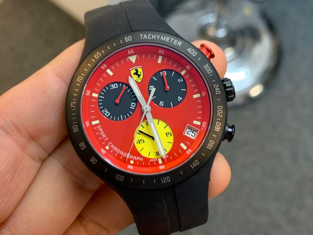 Montre Chronographe Jesus Del Pozo - Boîtier Acier Noir 40 Mm - Quartz - Neuf Avec étiquettes Et Boîte
