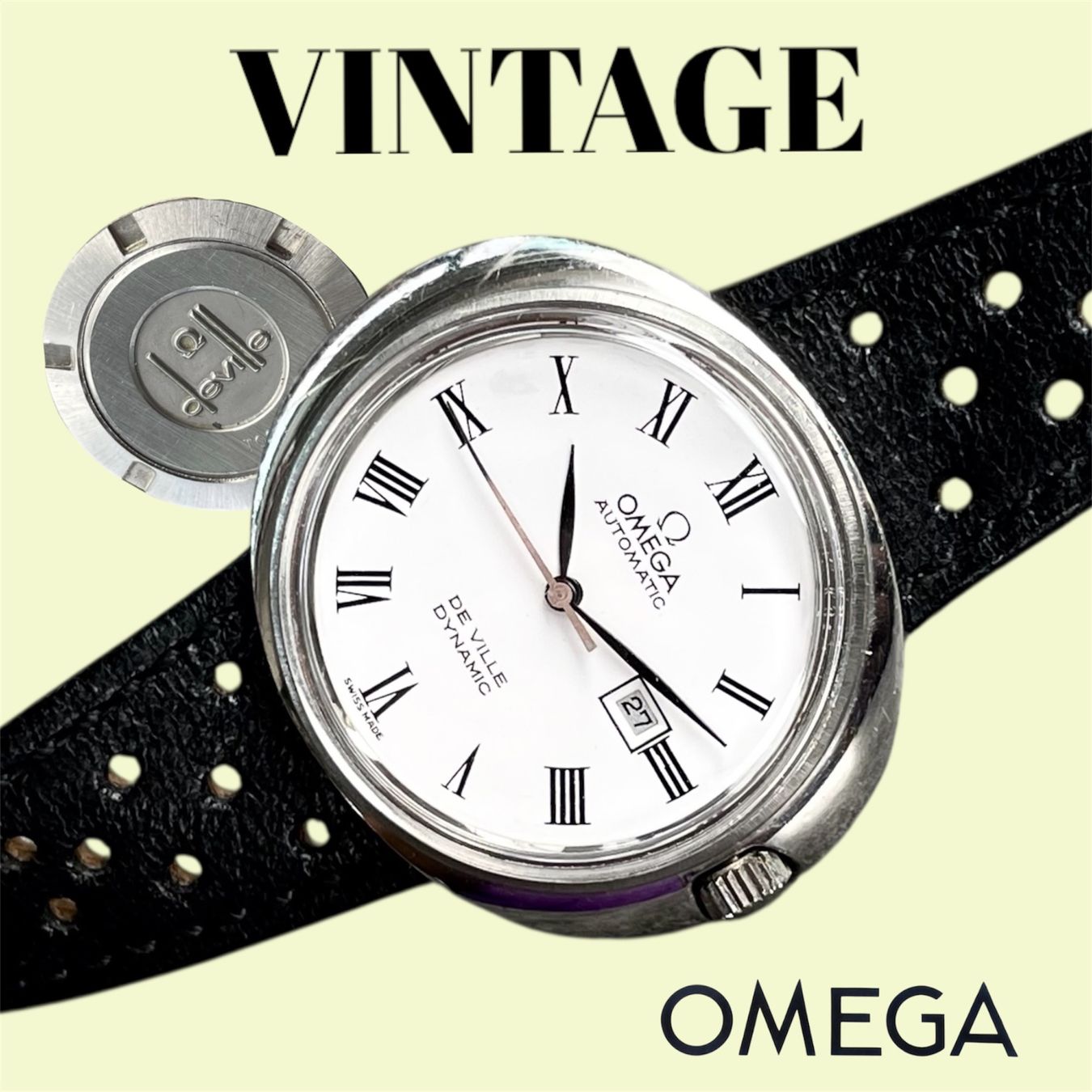 Omega Orologi: Omega Swiss Vintage Uhr – Usato da lyss venduto da Uhrenparadies