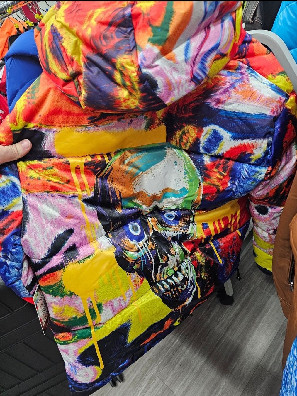 Giacche: Tango Hotel Skull Puffer Jacket – Nuovo (secondo la descrizione) da Zürich venduto da TrueTrade 2