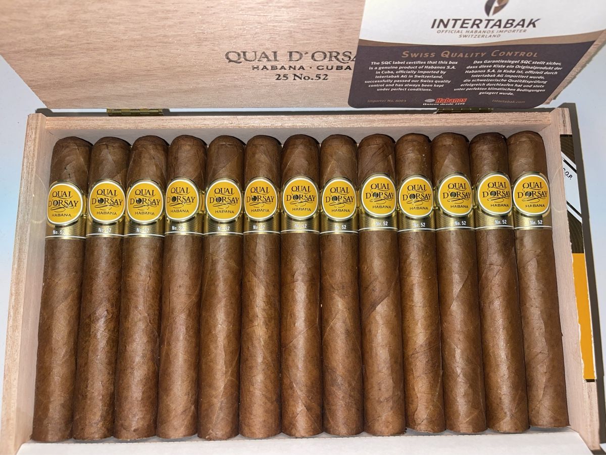 Sigari: Quai D’ Orsay No. 52 / Zigarren – Nuovo e nell'imballaggio originale da Itingen venduto da Habano1492