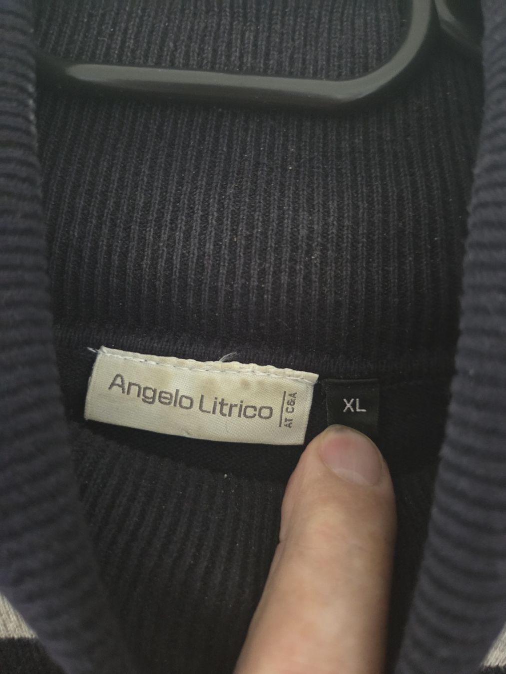 C&A Maglioni & Felpe: Pullover Angelo Litrico Streifen Rollkragen  XL Baumwolle – Usato da Basel venduto da Anghkorwatt 3
