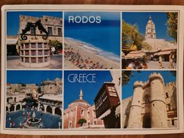 Ansichtskarte Rhodos Griechenland 1994