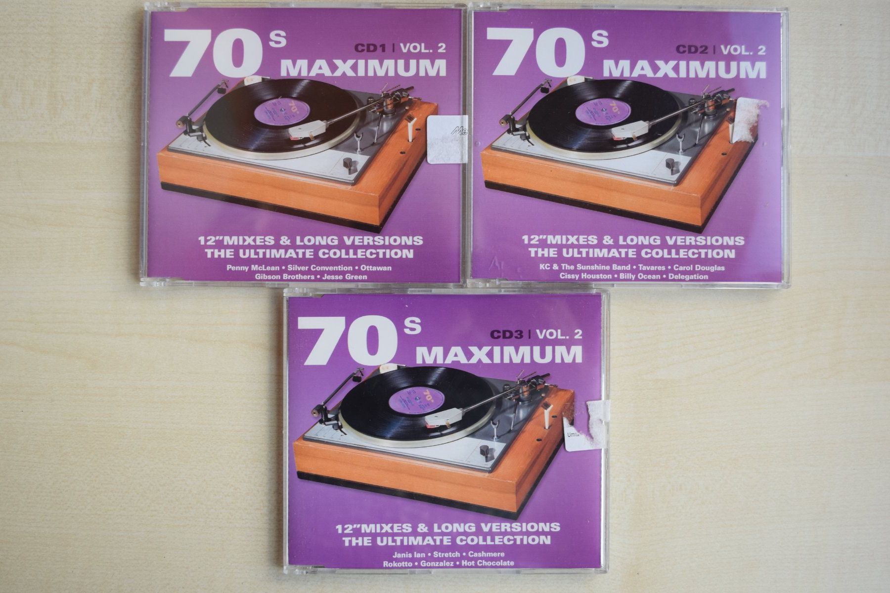 CDs: 3 CD's: 70s Maximum Vol. 2 - The Ultimate Collection (154) – D'occasion à Reutigen par DONDON55 2