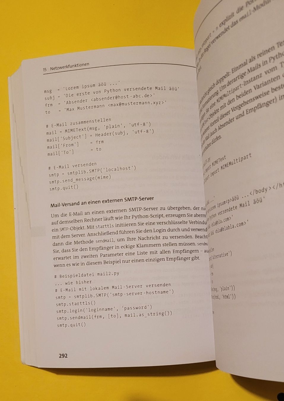 Livres: Python - Der Grundkurs – D'occasion à Zürich par Avd 7
