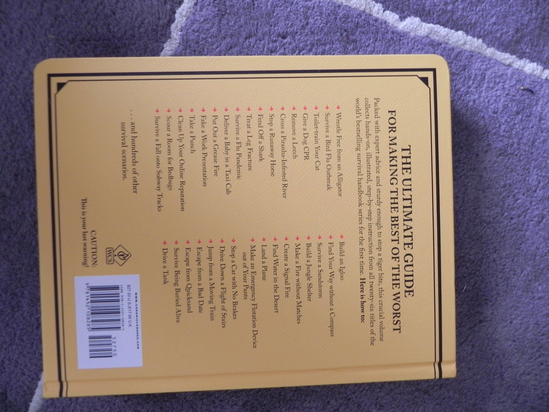Libri: Survival Handbuch: "Worst-Case Szenarios" – Usato da Stallikon venduto da pcerny16 2