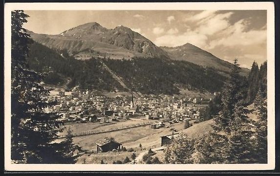 Cartes postales: Davos-Platz, Teilansicht gegen die Schat – D'occasion à Berlin par bartko-reher