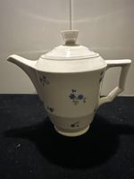 Porzellan Teekanne mit Korn-Blumenmuster, Schweiz 1943