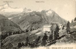 Zermatt  VS  -   RIFFELALP mit Zinalrothorn und Weisshorn