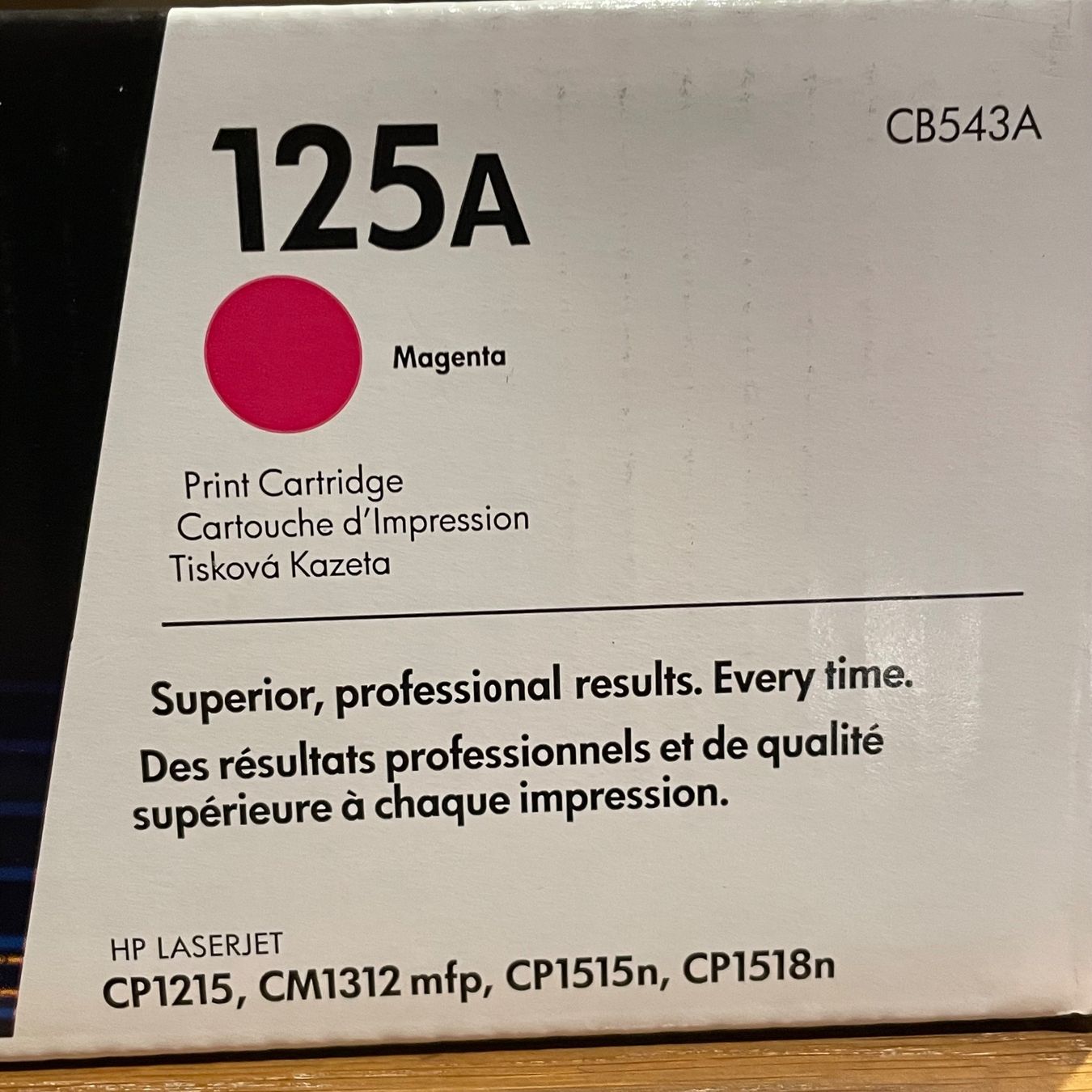 Hewlett Packard Cartucce per stampanti & toner: Toner HP Laserjet 125A Magenta – Nuovo e nell'imballaggio originale da Ersigen venduto da wal_z8wh 1