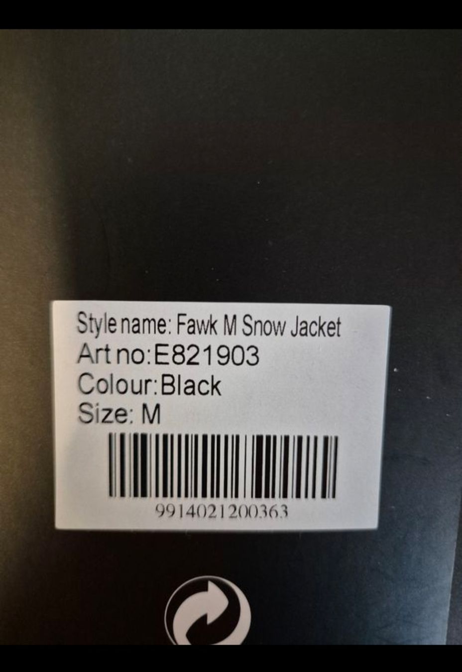 Montec Giacche: Montec Fawk Snow-Jacket / Schwarz, Grösse M – Nuovo e nell'imballaggio originale da Basel venduto da Popeye4052 1