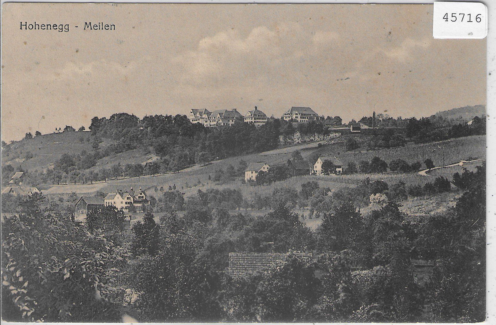 Cartes postales: Hohenegg - Meilen – D'occasion à Ettingen par Kartenplanet