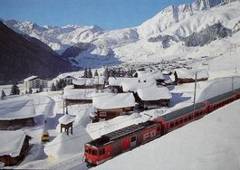 SEDRUN Furka-Oberalp-Bahn - Auto