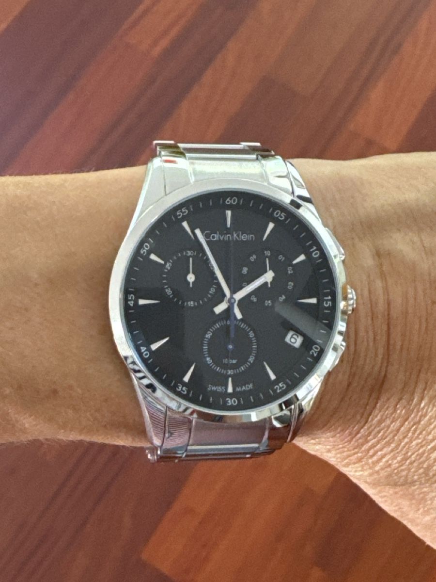 Calvin Klein Orologi: Calvin Klein Chronograph Uhr schwarz – Nuovo (secondo la descrizione) da Mörigen venduto da Kummer1 1