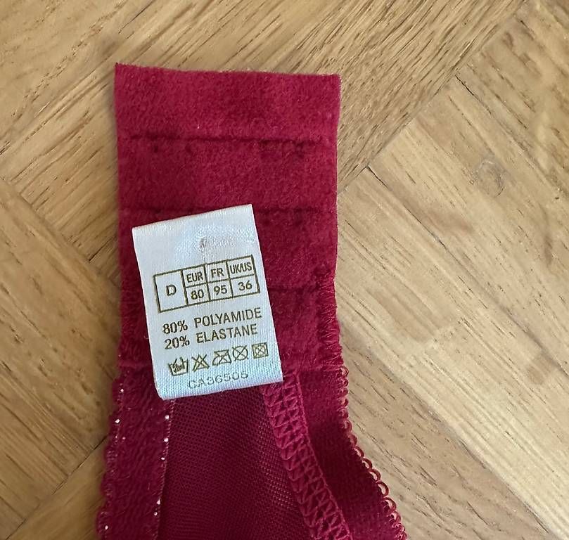 Altra biancheria intima: Bügel-BH rot Gr. 80D – Nuovo (secondo la descrizione) da Zürich venduto da alex124 2