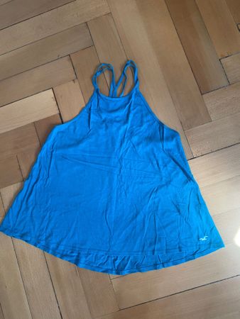 Hollister Top, Türkis, Grösse S