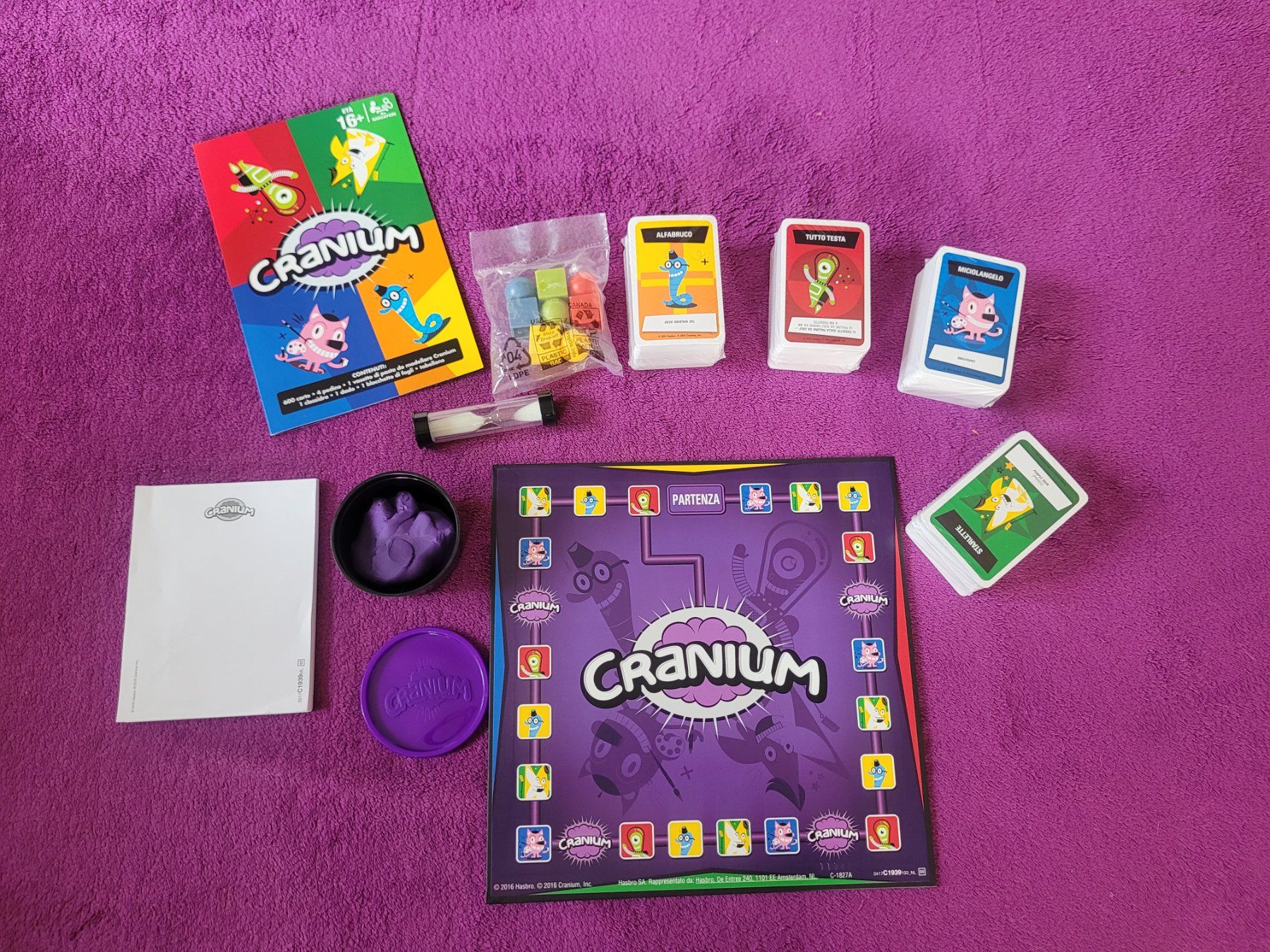 Hasbro Spiele: Spiel - Cranium von Hasbro - Italienische Version - NEU!!!! – Neu (gemäss Beschreibung) aus Müllheim Dorf von Seeeule01 2